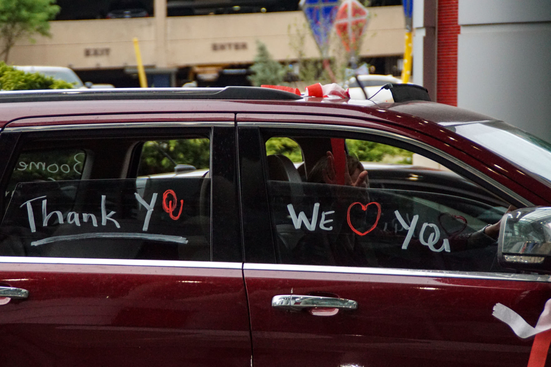 Thank you sign